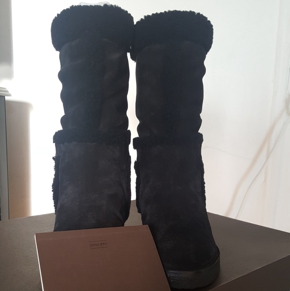 Louis Vuitton Women's Suede Boots